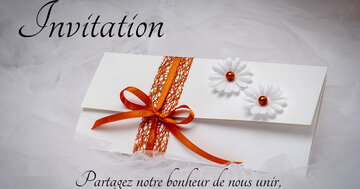 Aperçu de la carte : « Partagez notre bonheur de nous unir... »