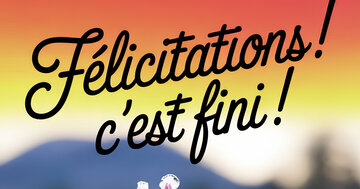 Aperçu de la carte : Félicitations! c'est fini!