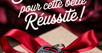 Aperçu de la carte : Félicitations pour cette belle Réussite !