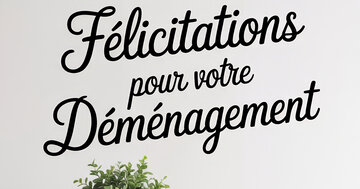 Aperçu de la carte : Félicitations pour votre Déménagement