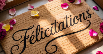 Aperçu de la carte : Félicitations