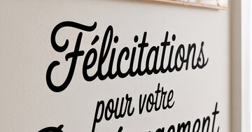 Aperçu de la carte : Félicitations pour votre Déménagement