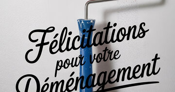 Aperçu de la carte : Félicitations pour votre Déménagement