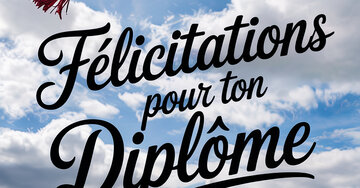Aperçu de la carte : Félicitations pour ton Diplôme