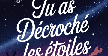 Aperçu de la carte : Tu as Décroché les étoiles