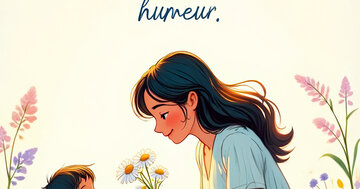 Aperçu de la carte : Merci pour ta douceur et ta bonne humeur.