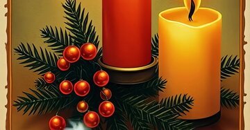 Aperçu de la carte : Que la paix de Noël soit avec vous.