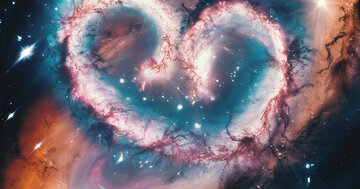 Aperçu de la carte : L'AMOUR EST INFINI.