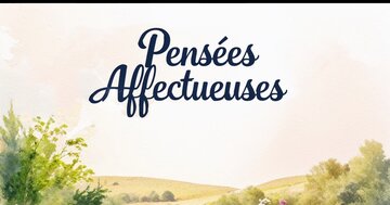 Aperçu de la carte : Pensées Affectueuses