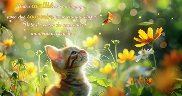 Aperçu de la carte : « Notre amitié est un voyage, avec des souvenirs pour chaque étape... »