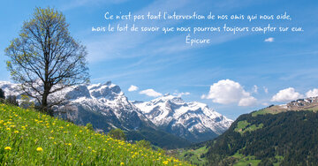 Aperçu de la carte : « Ce n'est pas tant l'intervention de nos amis qui nous aide... »