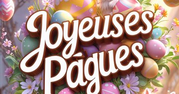 Aperçu de la carte : Joyeuses Pâques