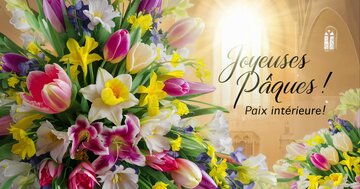 Aperçu de la carte : Joyeuses Pâques !  
Paix intérieure !