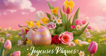 Aperçu de la carte : Joyeuses Pâques