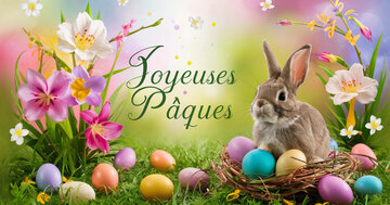 Aperçu de la carte : Joyeuses Pâques