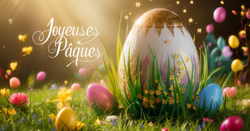Aperçu de la carte : Joyeuses Pâques