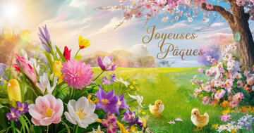 Aperçu de la carte : Joyeuses Pâques