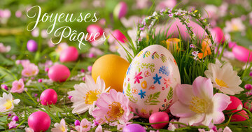 Aperçu de la carte : Joyeuses Pâques