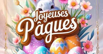 Aperçu de la carte : Joyeuses Pâques