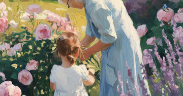 Aperçu de la carte : Tu fais fleurir ma vie, mamie,