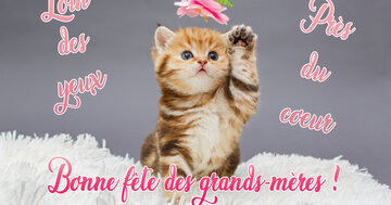 Aperçu de la carte : Loin des yeux près du coeur. Bonne fête des grands-mères !