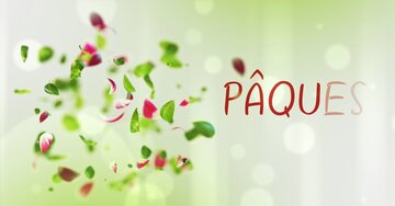 Aperçu de la carte : « Pâques est un moment fort dans l'année, surtout lorsqu'on se réunit en famille... »