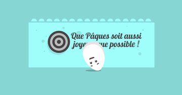 Aperçu de la carte : « Que Pâques soit aussi joyeux que possible ! Avec la famille, les amis... »