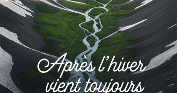 Aperçu de la carte : Après l'hiver vient toujours le printemps