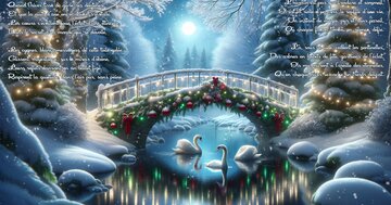 Aperçu de la carte : « Quand l’hiver tisse de givre ses dentelles... »