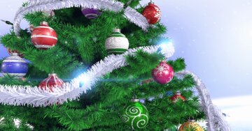 Aperçu de la carte : Je te souhaite une très bonne journée et un Joyeux Noël.