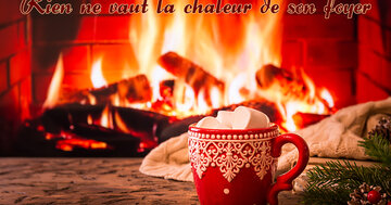 Aperçu de la carte : Rien ne vaut la chaleur de son foyer