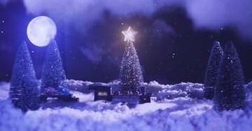 Aperçu de la carte : « Noël apporte les plus beaux cadeaux de la vie : le bonheur, la joie et... »