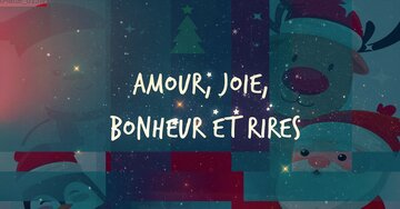 Aperçu de la carte : « J'ai demandé au père Noël de déposer amour, joie et bonheur dans ta chaussette... »