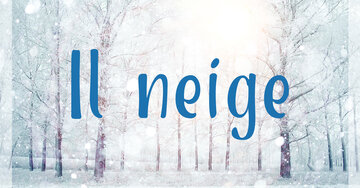 Aperçu de la carte : Il neige