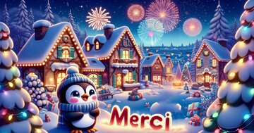 Aperçu de la carte : Merci