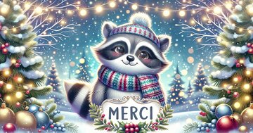 Aperçu de la carte : Merci