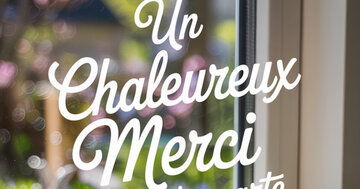 Aperçu de la carte : Un Chaleureux Merci pour votre carte.