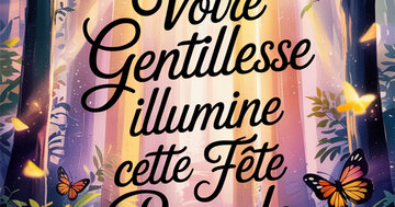 Aperçu de la carte : Votre Gentillesse illumine cette Fête Pascale.