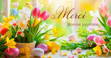 Aperçu de la carte : Merci, Bonne journée