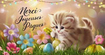 Aperçu de la carte : Merci Joyeuses Pâques