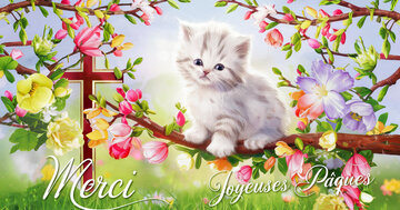Aperçu de la carte : Merci et Joyeuses Pâques