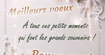 Aperçu de la carte : « À tous ces petits moments qui font les grands souvenirs !... »