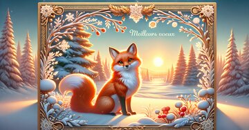 Aperçu de la carte : Meilleurs voeux