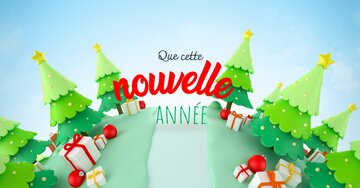 Aperçu de la carte : « Que cette nouvelle année remplisse votre maison de joie et votre coeur d'amour... »