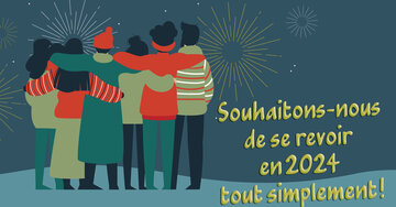 Aperçu de la carte : Souhaitons-nous
de se revoir 
en 2025 
tout simplement !