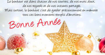 Aperçu de la carte : « Le bonheur est dans nos sourires, nos regards et nos instants partagés... »