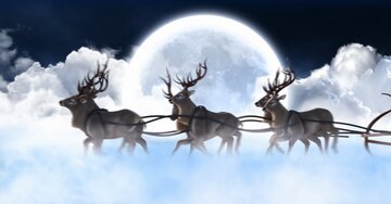 Aperçu de la carte : Que l'esprit de Noël soit avec vous et votre famille. Bon réveillon !