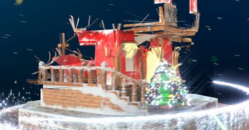 Aperçu de la carte : Paix, joie, plaisir pour ce beau Noël. Joyeux Noël !