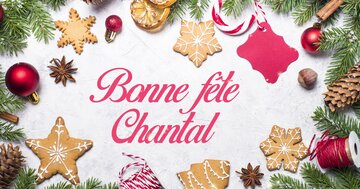 Aperçu de la carte : Bonne fête Chantal