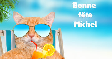 Aperçu de la carte : Bonne 
fête
Michel